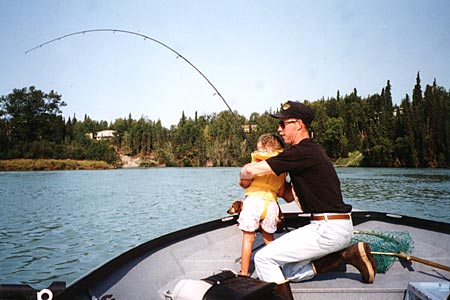 Alaska Fishing, Child Fishing