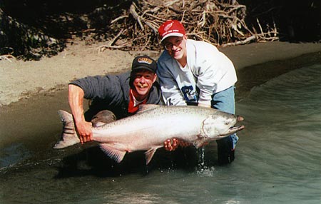 Alaska Fishing, King Salmon fishing