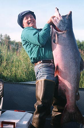 Alaska Fishing, King Salmon fishing