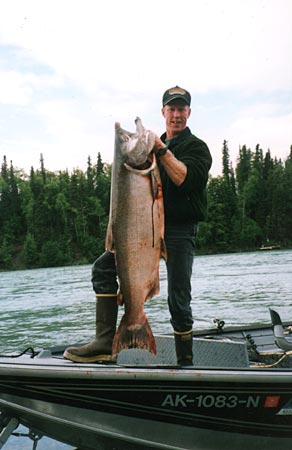 Alaska Fishing, King Salmon fishing