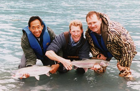 Alaska Fishing, Rainbow trout fishing