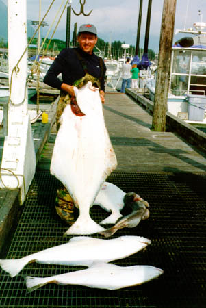 Alaska Halibut fishing, halibut photo